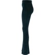 Urban Classics Dames High Waist Velvet Boot Cut Leggings