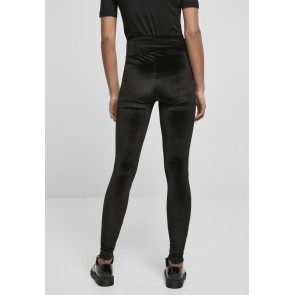 Urban Classics Dames hoge Taille Fluwelen Legging