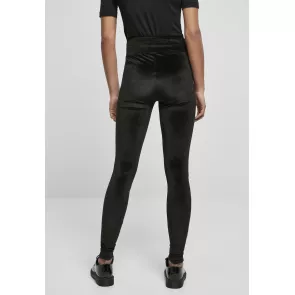 Urban Classics Dames hoge Taille Fluwelen Legging