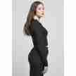 Urban Classics Dames Organic Cropped Longsleeve