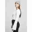 Urban Classics Dames Cropped Rib Cardigan wit