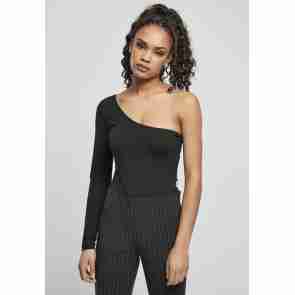 Urban Classics TB4532 Dames Asymmetrische Body Biologisch Katoen
