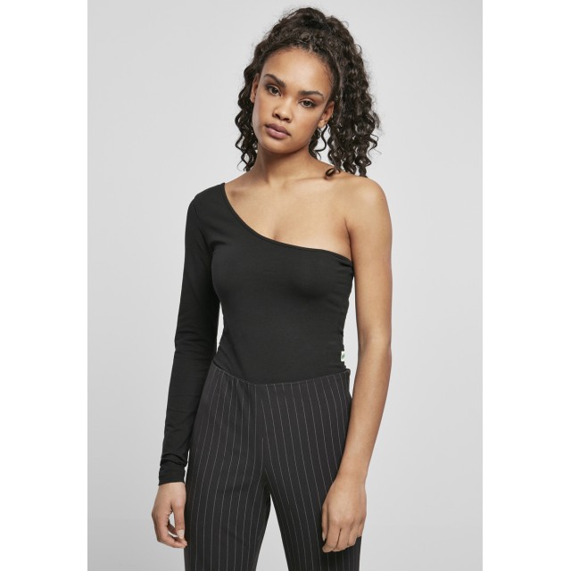 Urban Classics TB4532 Dames Asymmetrische Body Biologisch Katoen