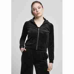 Urban Classics TB4528 Dames Fluwelen Hoodie