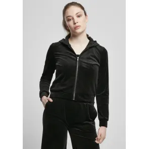 Urban Classics TB4528 Dames Fluwelen Hoodie
