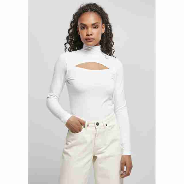 Classics TB4513 Dames Turtleneck Shirt met Open Halslijn