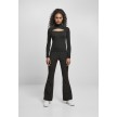 Urban Classics Dames Cut-Out Turtleneck Longsleeve