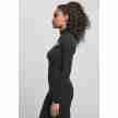 Urban Classics Dames Cut-Out Turtleneck Longsleeve