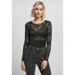 Urban Classics TB4511 Dames Body van Kant met Lange Mouwen