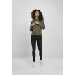 Urban Classics Dames Organische Hoodie olive 