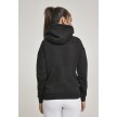 Urban Classics Dames Organische Hoodie zwart achterkant