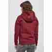 Urban Classics Dames Organische Hoodie burgundy achterkant