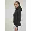 Urban Classics Dames Organische Hoodie zwart links