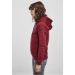 Urban Classics Dames Organische Hoodie burgundy links