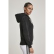 Urban Classics Dames Organische Hoodie zwart rechts