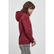 Urban Classics Dames Organische Hoodie burgundy rechts