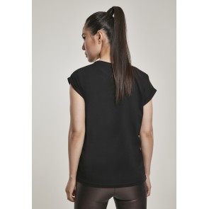 Urban Classics Dames Organic Extended Shoulder Tee