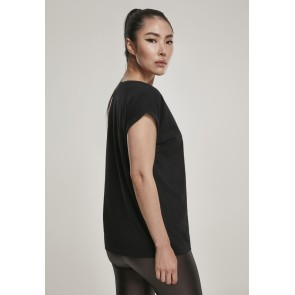 Urban Classics Dames Organic Extended Shoulder Tee