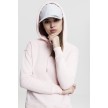 Urban Classics Dames Hoody roze voorkant 