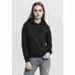 Urban Classics Dames Hoody zwart voorkant