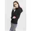 Urban Classics Dames Hoody zwart linkerkant