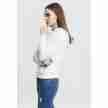 Urban Classics Dames Hoody wit linkekant