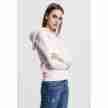 Urban Classics Dames Hoody roze rechterkant