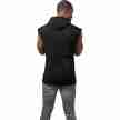 Urban Classics TB1583 Mouwloze Hoodie voor Heren Zwart