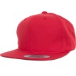 Urban Classics Pro-Style Twill Snapback Pet voor Kinderen Rood