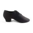 Portdance PD008 Dansschoenen van zwarte suede