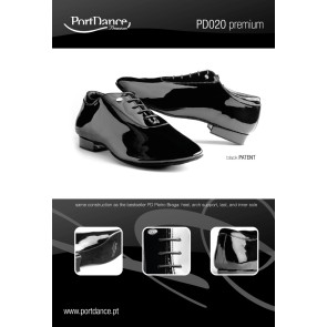 Portdance PD020 dansschoenen heren laklederen herenschoenen