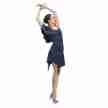 Sansha Carol 50AG0021T dames latin danspak met rok achterkant
