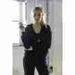 Papillon Sweatvest met capuchon Zwart model