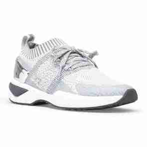 Bloch Alcyone Dames Danssneakers S0929L - Grijs en Zilver