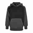 Urban Classics Tweekleurige raglanhoodie met capuchon voor jongens