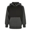 Urban Classics Tweekleurige raglanhoodie met capuchon voor jongens