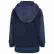 Urban Classics donkerblauw raglanhoodie achter