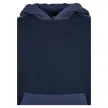 Urban Classics donkerblauw raglanhoodie halsband