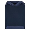 Urban Classics donkerblauw raglanhoodie halsband