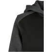 Urban Classics zwarte raglanhoodie schouder