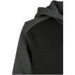 Urban Classics zwarte raglanhoodie schouder