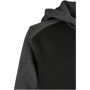 Urban Classics zwarte raglanhoodie schouder