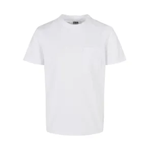 Urban Classics Jongens Basic T-shirt van biologisch katoen met zak - Set van 2