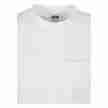 Urban Classics  Basic T-shirt UCK4123 met zak wit halsband