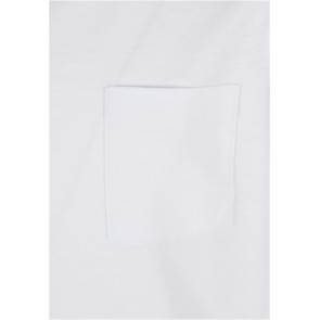 Urban Classics  Basic T-shirt UCK4123 met zak wit