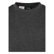 Urban Classics Jongens lang T-shirt charcoal halsband