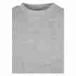 Urban Classics Jongens lang T-shirt grijs halsband