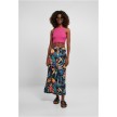 Urban Classics Dames Cropped Rib Top Fuchsia