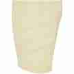 Urban Classics Dames Kortebroek met Hoge Taille Zachtgeel