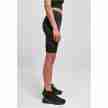 Urban Classics Dames Kortebroek met Hoge Taille Zwart